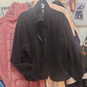 Men's Gander Mountain Black Fleece Jacket